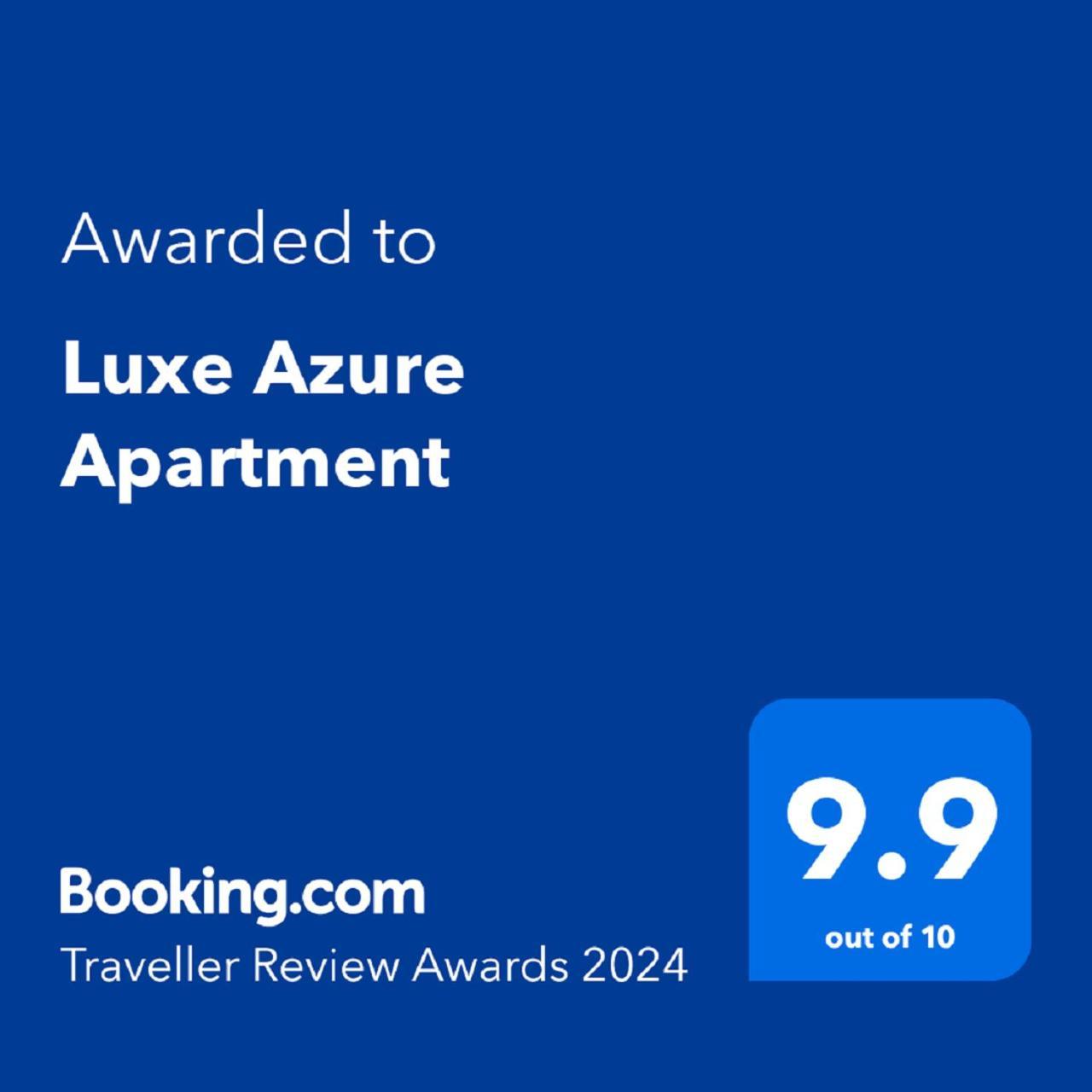 Luxe Azure Apartment Баку Экстерьер фото